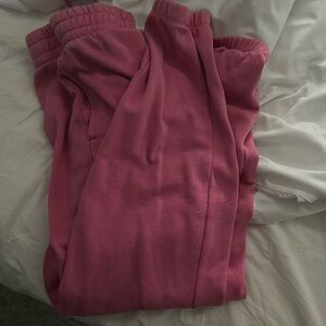 garage sweats size small, pink (brand new)